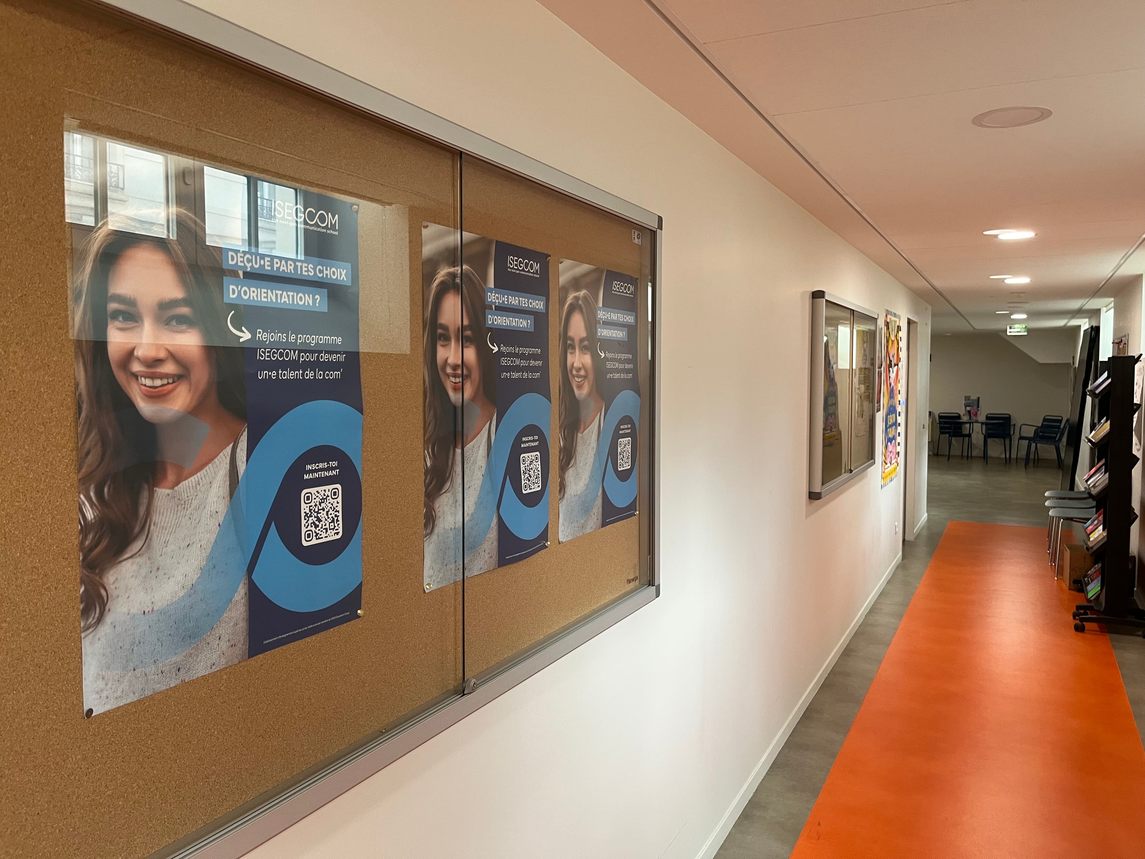 Campagne affichage lycées