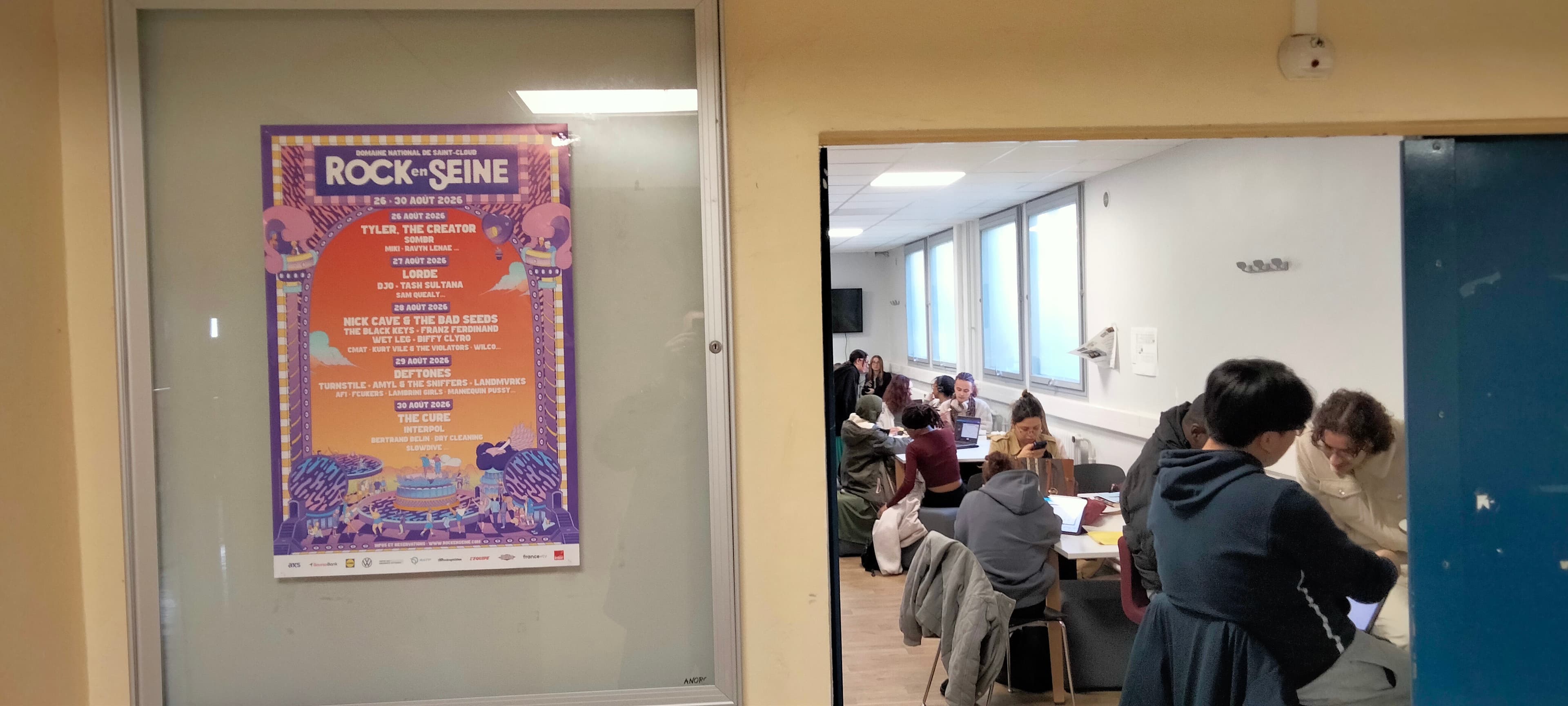Campagne affichage Rock en Seine